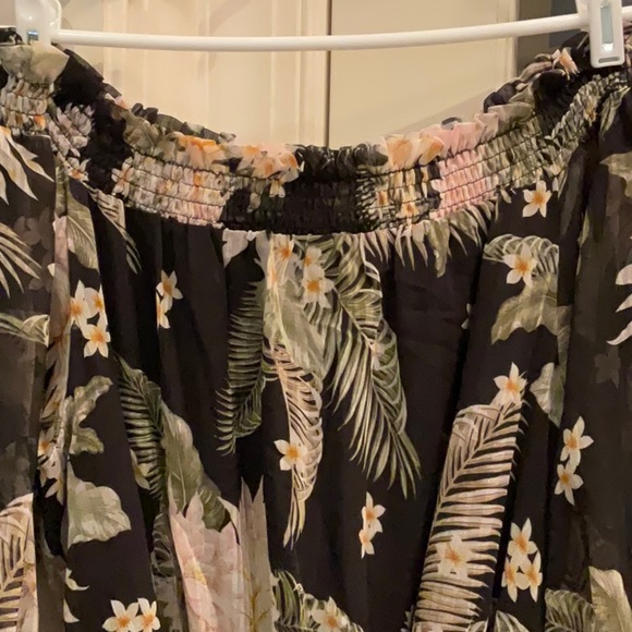 Tropical Print Dress - Picture 2 of 5